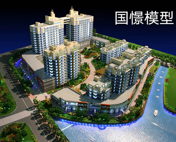 裕民县建筑模型